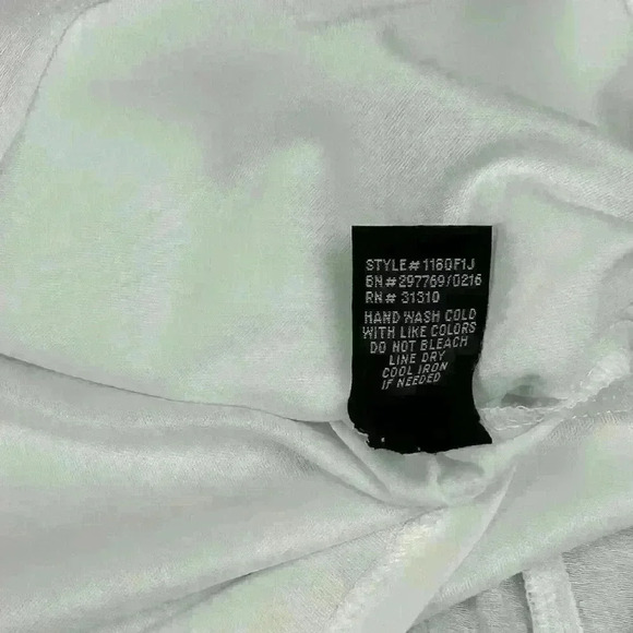 A Byer Womens M White Embroidered Halter Midi Dress Sleeveless Boho Cottagecore - Picture 7 of 12